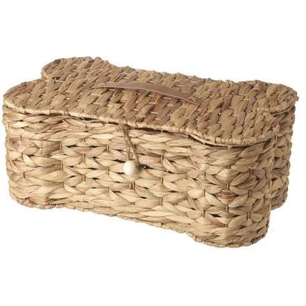 Wicker Bone Shaped Storage Basket, 48.2cm 