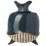 Welcome the playful and majestic Whale Planter into your home or garden.