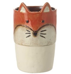 charming fox design planter, ideal for all house holds planters 