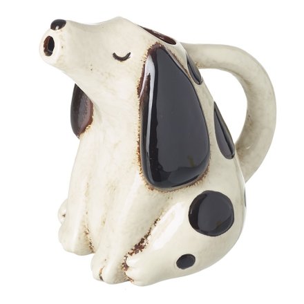 20.5cm Ceramic Dog Watering Can