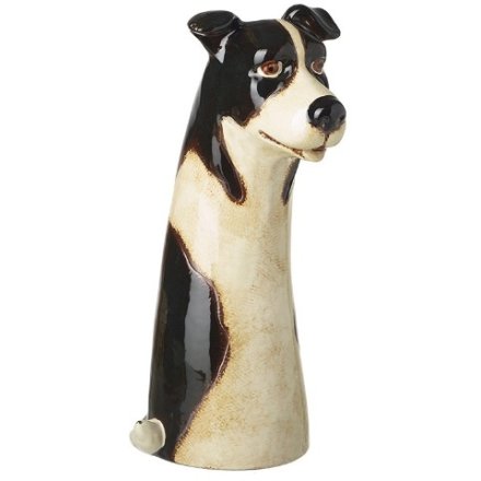 Sheepdog Flower Vase, 30.5cm 