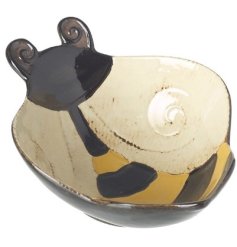 Add a buzz to your dining experience with our Ceramic Bee Plate/bowl today!