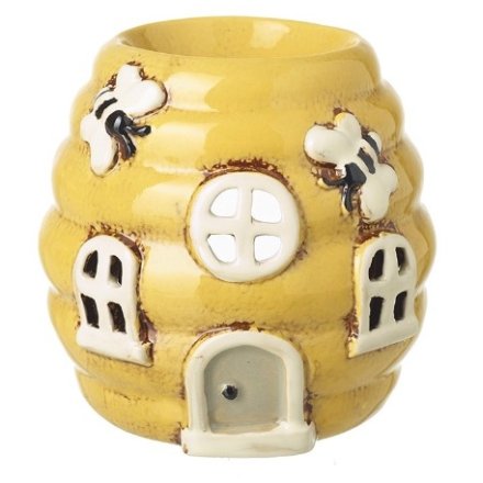 Ceramic Bee Oil Burner, 12.5cm 