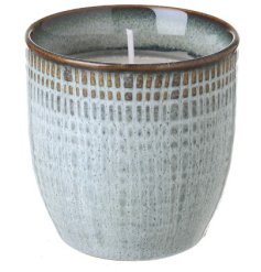 Enhance your home with style and serenity using this charming candle pot.