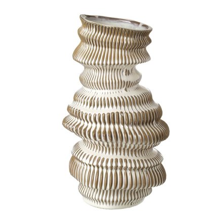 Large Wonky Ceramic Vase, 29cm 