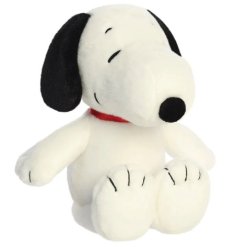 A gorgeous plush soft toy, introducing Snoopy the book loving beagle.