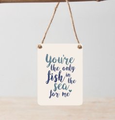 Swim into their heart and show your love with our enchanting "You're The Only Fish In The Sea For Me". 