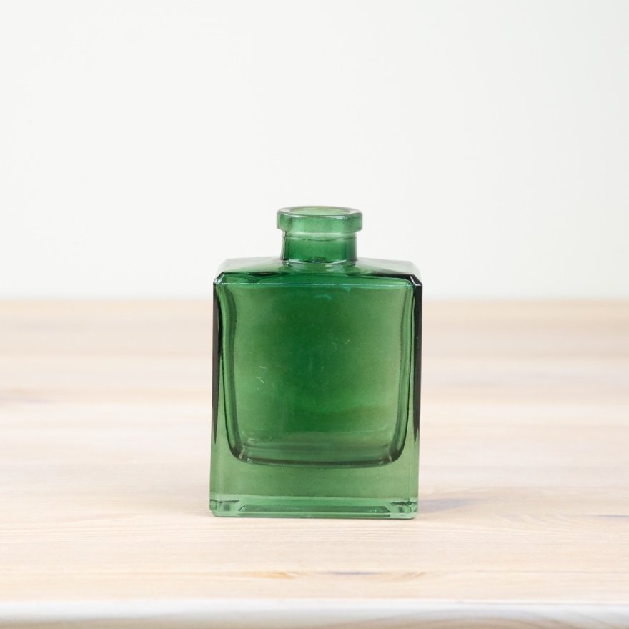 Glass Vase Green, 10.5cm 