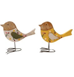 Add a whimsical touch to your spring decor with our delightful bird decoration!