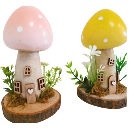 2/A Mushroom House, 12cm 
