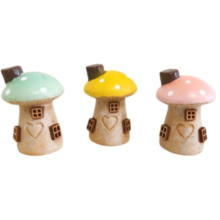 3/A MinI Mushroom House, 6cm 