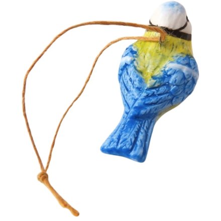 Blue Tit Hanging Decoration 6cm 