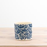 blue flower planter  will be loved by all for years to come!