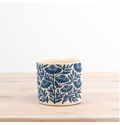 Adored for years, this blue flower planter is a must-have!