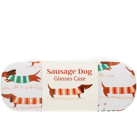 30554 Sausage Dog Glasses Case 15.5cm 71953 Occasions Gifts For Her Gainsborough Giftware Ltd