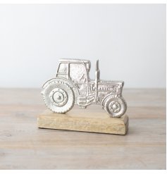 Rev up your collection with our durable Tractor On Base, perfect for display or play!