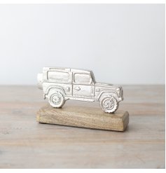 Rev up your home decor with the ruggedly stylish Jeep On Base 