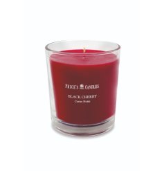 Experience the ultimate indulgence with Prices Black Cherry Candle Cluster Jar 