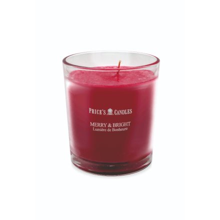 Deck the halls with our festive Merry And Bright Cluster Candle Jar