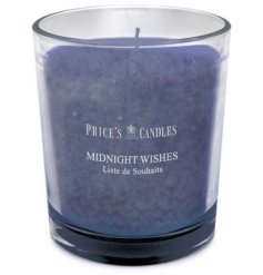 Unleash the alluring blend of fragrances in our Prices Midnight Wishes Candle Jar - a truly captivating experience.