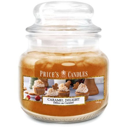 Prices Caramel Delight Candle Jar