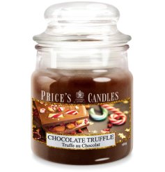 Unwind and indulge in the delectable aroma of our Chocolate Truffle Candle - a guilt-free treat for your senses.