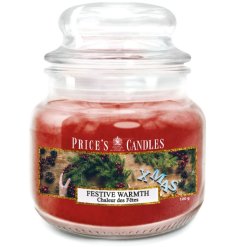 Experience the festive warmth of our holiday candle jar for a cozy holiday season.