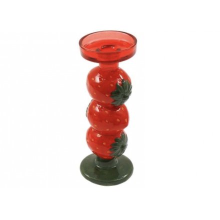 25cm Strawberry Candlestick