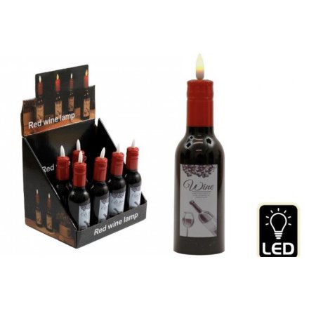 Led Wine Bottle Lamp, 19cm 