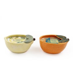 these fruity candle pots are the  perfect blend of style and scent!