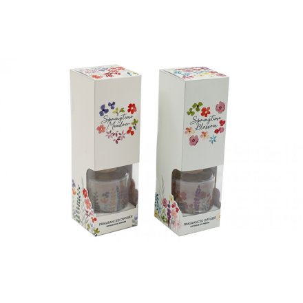 2/A Spring Floral Diffuser, 100ml 