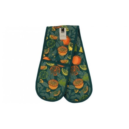 Citrus Double Oven Glove, 92cm 