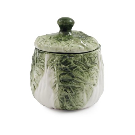 Cabbage Design Storage Jar with Lid, 12cm