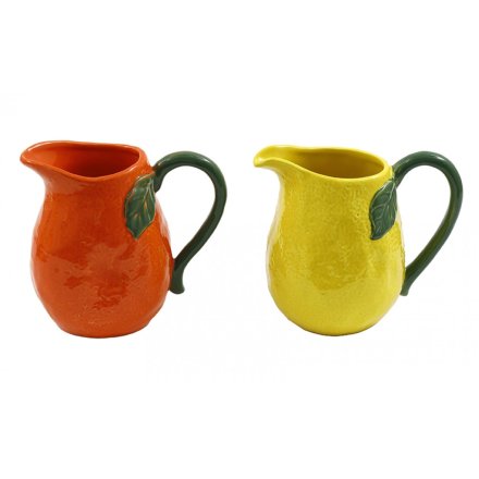 2/A Lemon/Orange Jug, 16.5cm 