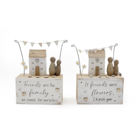 Pebble People Deco, 17cm 2 Asstd