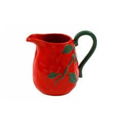 vinrant red stawberry jug perfect addition to any kitchen or dining table