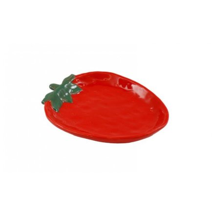 Strawberry Trinket Dish, 18cm 