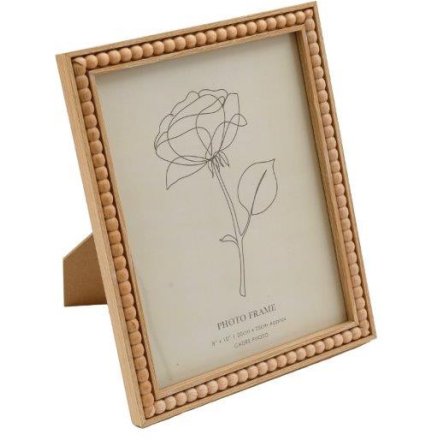 Beaded Photo Frame, 28cm 