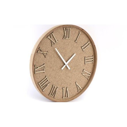 50cm Serenity Woven Wall Clock