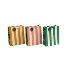 Elevate your gift wrapping game with our chic striped gift bags.