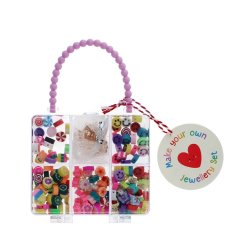 Make your own jewellery with this adorable handbag shaped beads set.