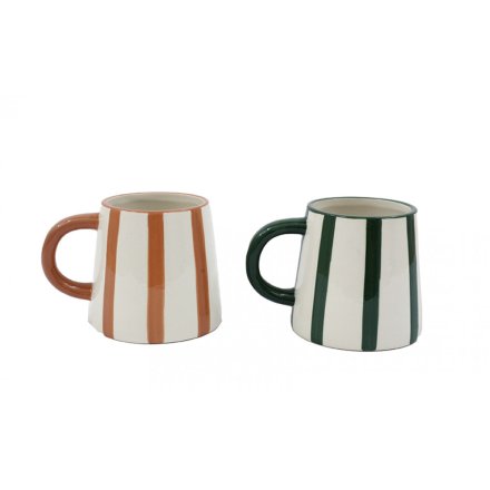 2/A Cabana Mugs, 14cm 