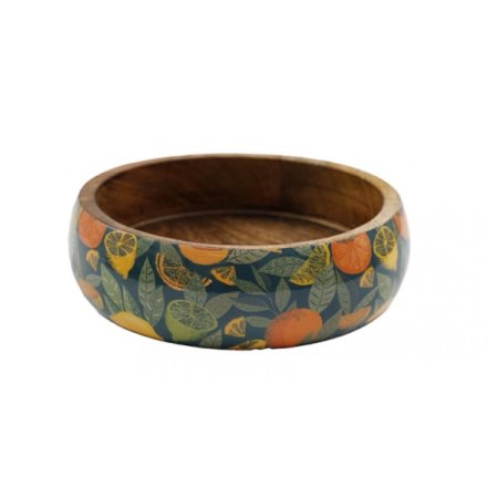 Citrus Enamel Bowl, 25cm 