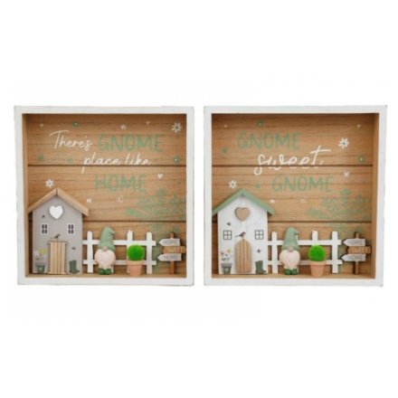2/A Gnome Sweet Home Deco, 20cm 