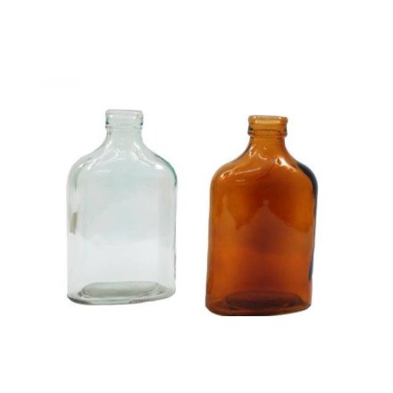 2/A Glass General Store Vase, 17cm 