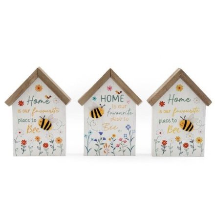 2/A Home Bee House Deco, 15.5cm 