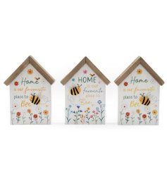 Bringing the warmth of home into your living space with our charming bee house deco