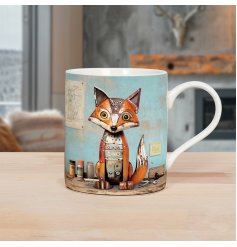 add some fun to your morning tea with this fox mug 