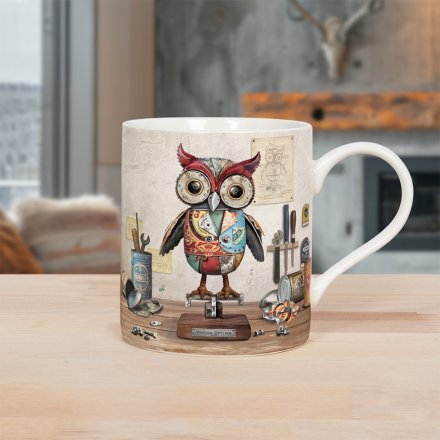 Scrap Owl Mug