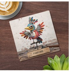 charming bird coaster 